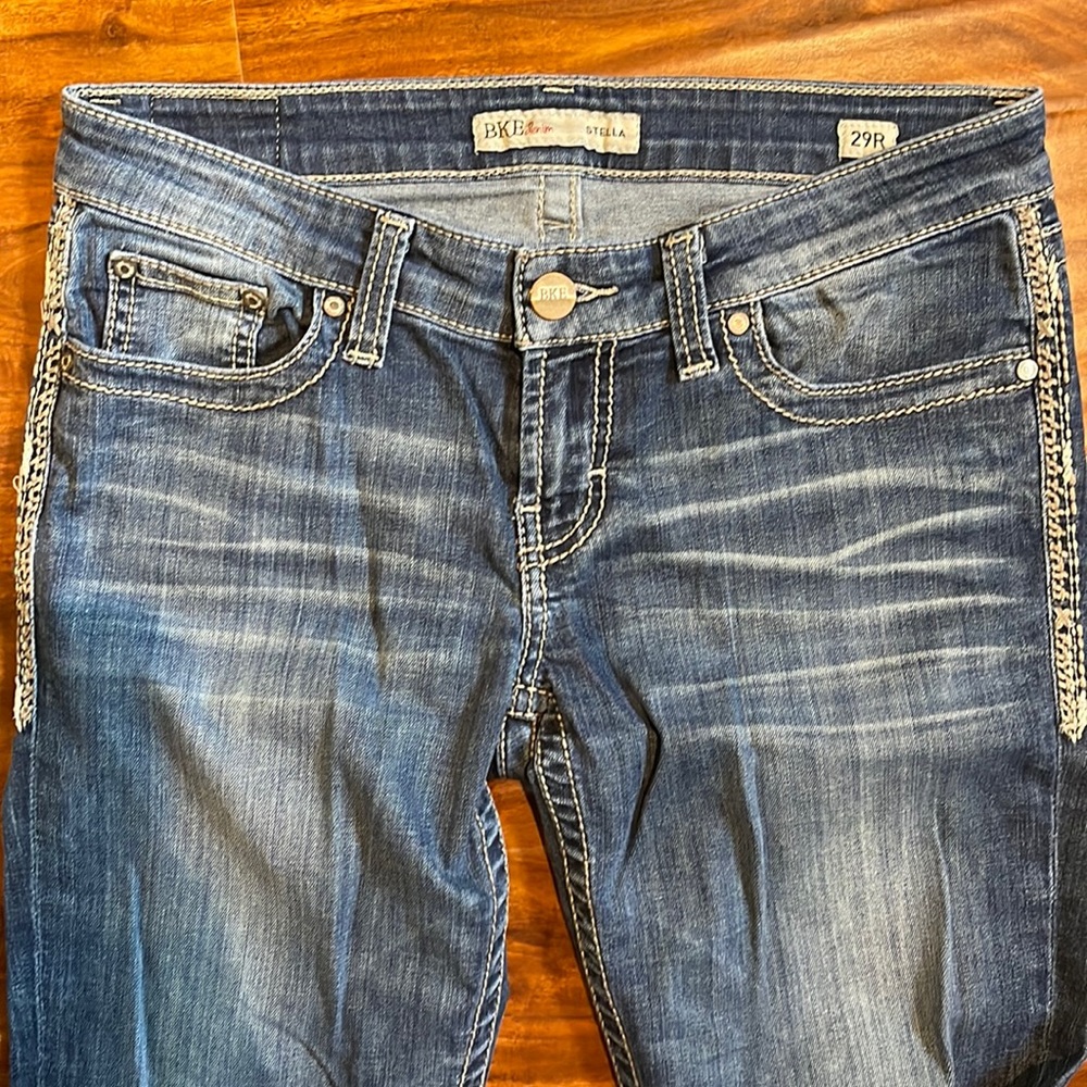 Buckle Boot Cut Jeans